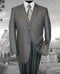 Mens Regal Fit Suit - Grey Suit - AlbertoNardoniStore