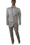 Mens Rose White Prom Suit - AlbertoNardoniStore