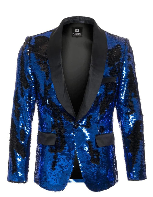 Mens Royal Blue Dinner Jacket - Mens Evening jackets - Tuxedo Dinner Jacket - AlbertoNardoniStore
