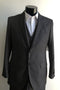Mens Skinny Liquid Black Suits Downtown Los angeles - Suits LA $149 - AlbertoNardoniStore