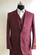 Mens Suits Burgundy - Suit - AlbertoNardoniStore