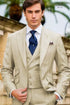 Mens Suits Creamy - AlbertoNardoniStore