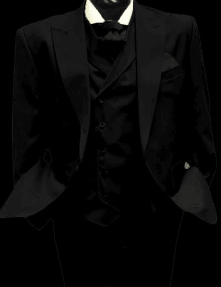 Mens Suits Detroit Michigan - Gadson-54-Black - AlbertoNardoniStore