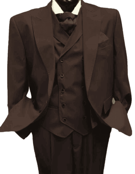 Mens Suits Detroit Michigan - Gadson-54-Brown - AlbertoNardoniStore