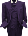 Mens Suits Detroit Michigan - Gadson-54-Plum - AlbertoNardoniStore