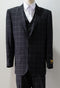 Mens Tailored Black Plaid Suits Downtown Los angeles - Suits LA $149 - AlbertoNardoniStore