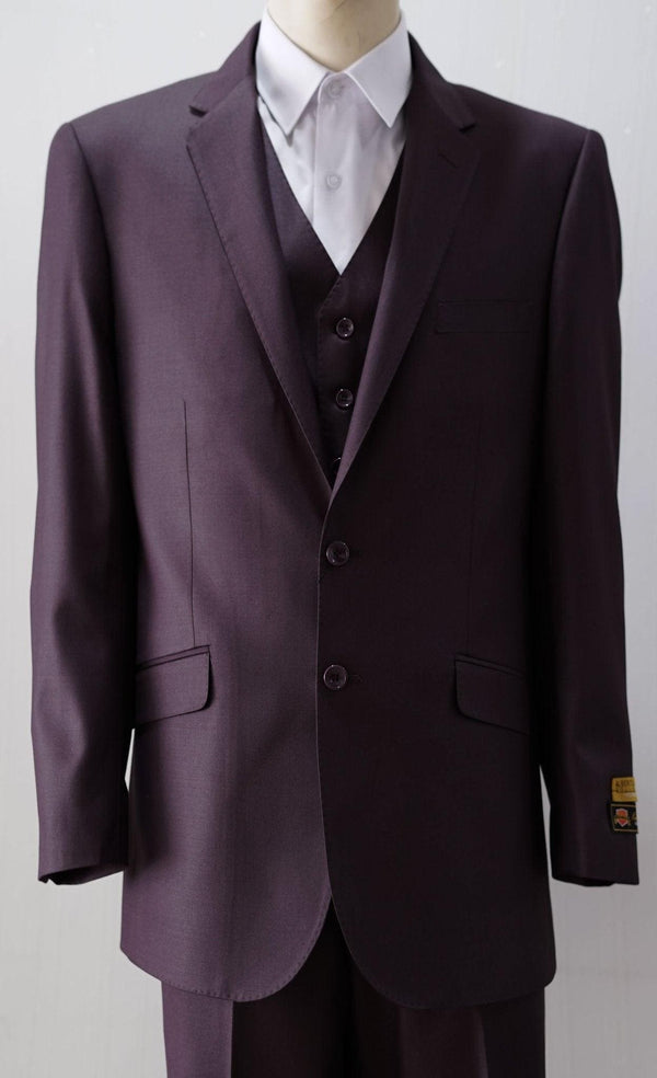 Mens Tailored Plum Suits Downtown Los angeles - Suits LA $149 - AlbertoNardoniStore