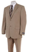Mens Tan Linen Suit - AlbertoNardoniStore
