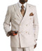 Mens Tan Seersucker Suit - AlbertoNardoniStore