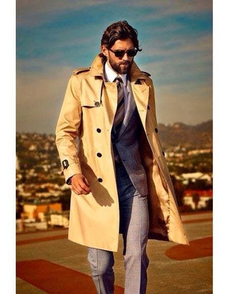 Mens Trenchcoat - AlbertoNardoniStore