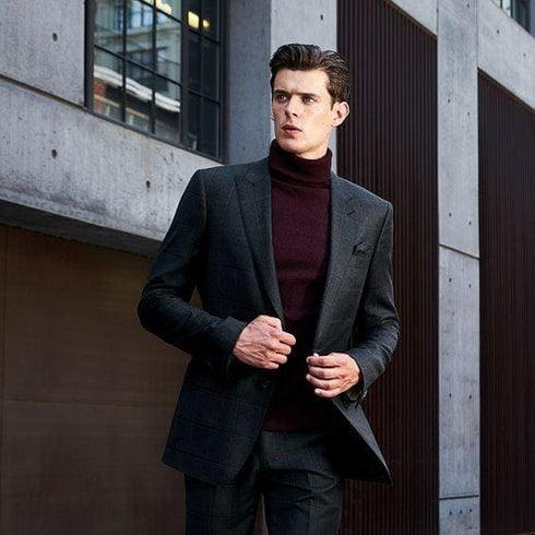 Suit How To Wear A Black Turtleneck Mens Black Turtleneck And Suit