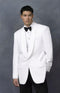 Mens White Dinner Jacket - AlbertoNardoniStore