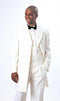 Mens White Gangster Costume - AlbertoNardoniStore