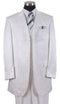 Mens White Gangster Costume - AlbertoNardoniStore