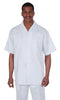 Mens White Linen Pants And Shirt Set - AlbertoNardoniStore