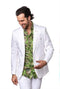 Mens White Linen Suit - AlbertoNardoniStore