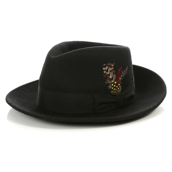 Mens Wholesale Fedora Hat Minimum 20PC Hat To Get this price Call to Place order - AlbertoNardoniStore