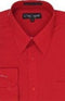 Mens Wholesale Red Dress Shirt - AlbertoNardoniStore
