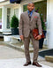 Mens Winter Suits - Mens Brown Tweed Suit - AlbertoNardoniStore