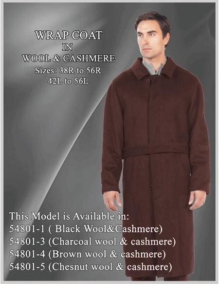 Belt-Coat J8852-12# Brown - Wholesale Coat - Wholesale Winter Coats - AlbertoNardoniStore