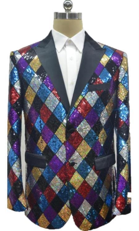 Multicolor Tuxedo (including Black Pants ) - AlbertoNardoniStore