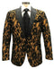 N-115 Black/Camel - Mens Wholesale Blazers - AlbertoNardoniStore