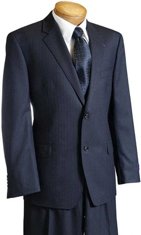 Navy Blue Prom Suit - AlbertoNardoniStore