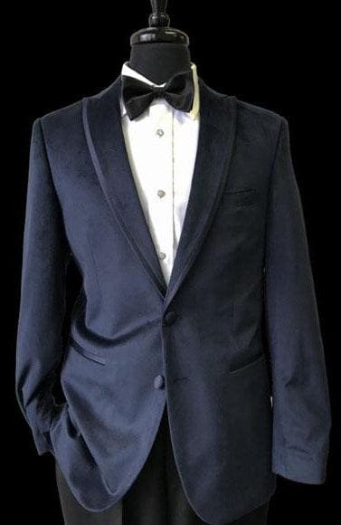 Navy Blue Seersucker Suit - AlbertoNardoniStore