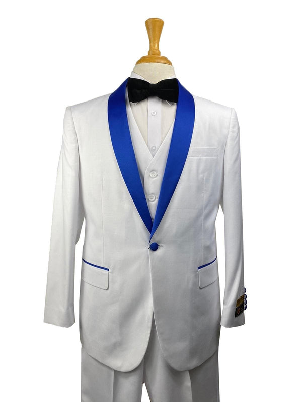 NLO-Tux-SH	White-Royal - Tuxedo Wholesale Distributors - AlbertoNardoniStore