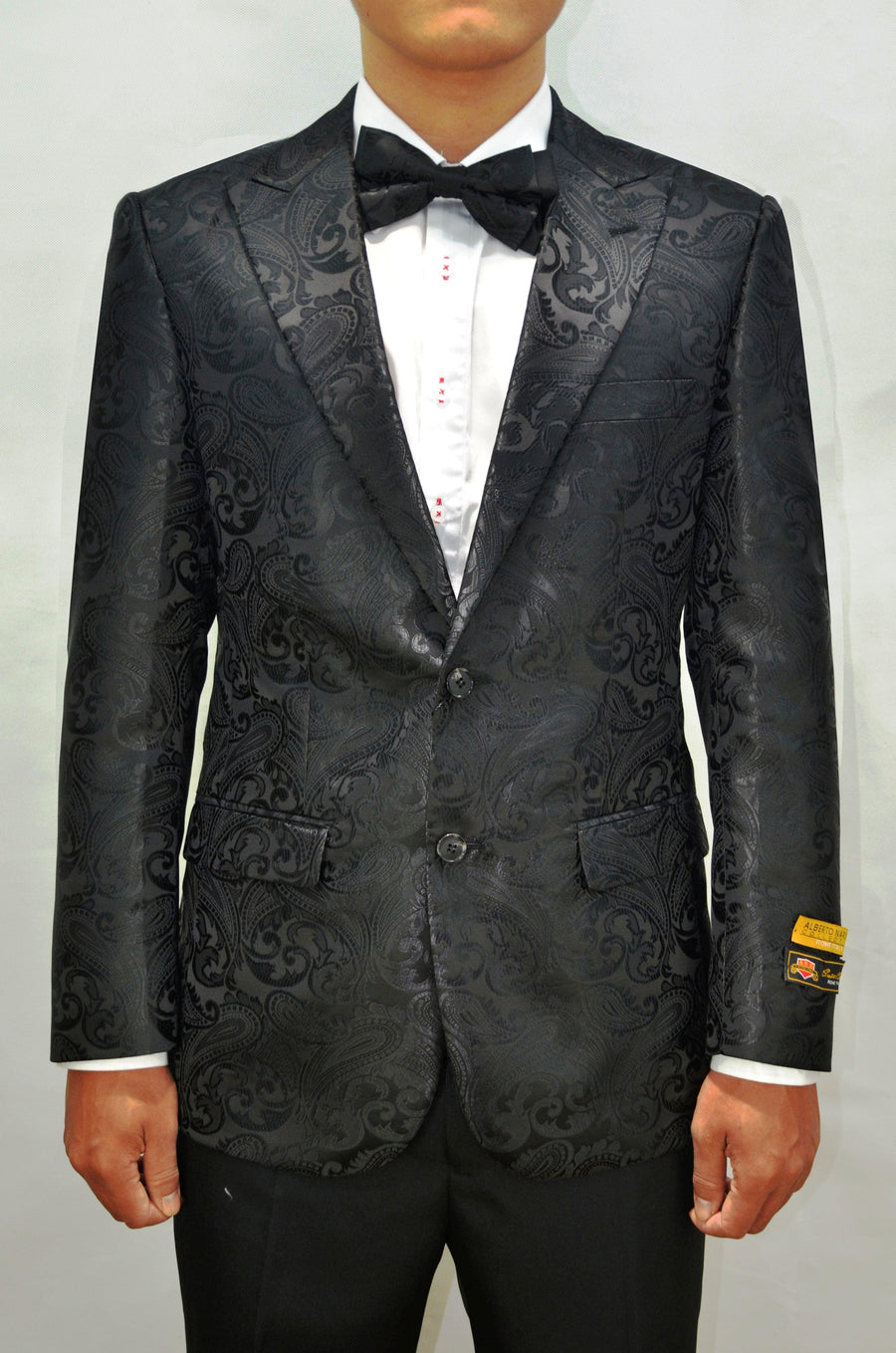 Paisley-100 Black #2 - AlbertoNardoniStore