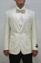 Paisley-100 Ivory - Mens Wholesale Blazers - AlbertoNardoniStore