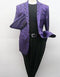 Paisley-100 Purple/Black - Mens Wholesale Blazers - AlbertoNardoniStore