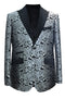 Paisley-400 Charcoal - Mens Wholesale Blazers - AlbertoNardoniStore