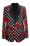 Paisley-504 Black - Mens Wholesale Blazers - AlbertoNardoniStore