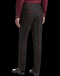 Paisley & Gray Slim Fit Suit Separates Tuxedo Pants, Oxblood Tartan - AlbertoNardoniStore