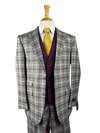 Plaid-6789-Burgundy - AlbertoNardoniStore