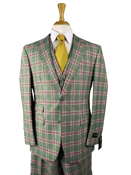 Plaid-6789-Green-Red - AlbertoNardoniStore