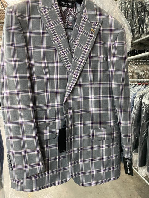 Plaid Suit - AlbertoNardoniStore