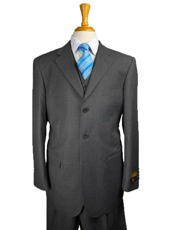 Plus Size Mens Suits - Plus Size Business Suits Charcoal - AlbertoNardoniStore