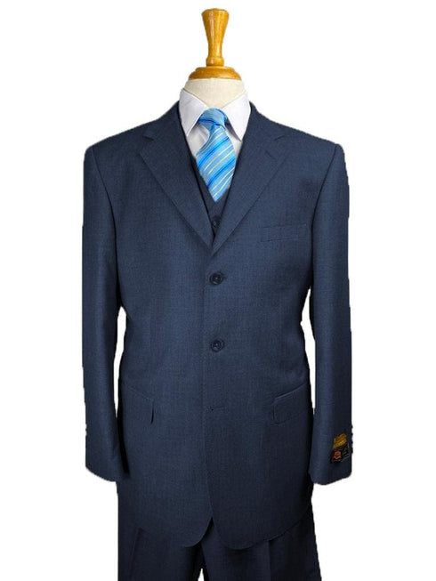 Plus Size Mens Suits - Plus Size Business Suits Navy - AlbertoNardoniStore