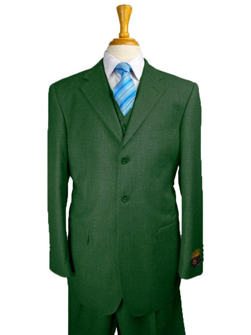 Plus Size Mens Suits - Plus Size Business Suits Olive - AlbertoNardoniStore