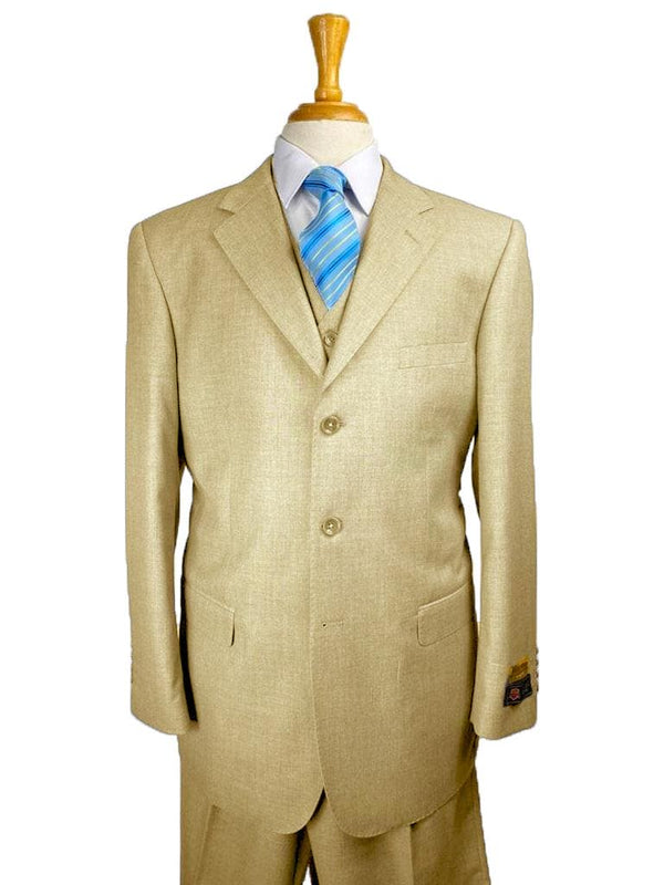 Plus Size Mens Suits - Plus Size Business Suits Tan - AlbertoNardoniStore