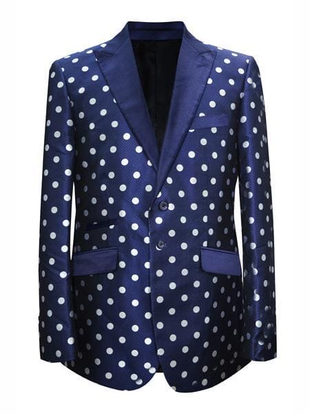 Polka dot blazer - AlbertoNardoniStore