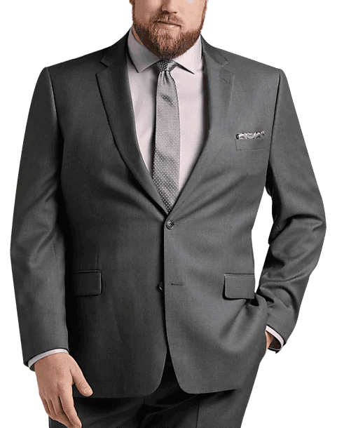 Portly Suit - Executive Slim Fit Suit