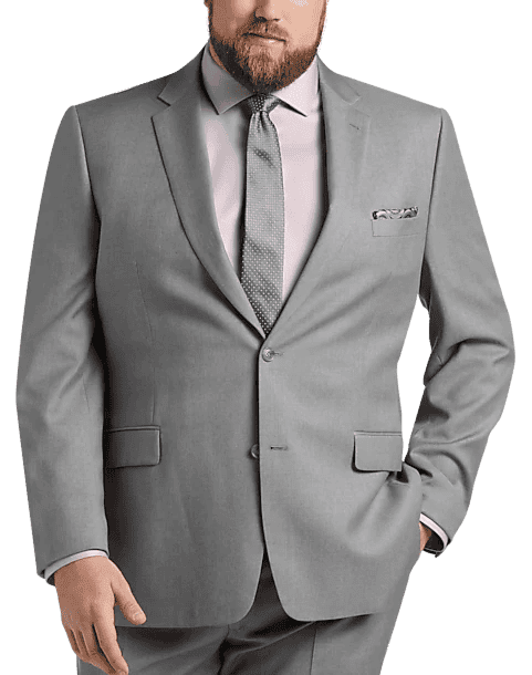 Portly Suit - Executive Slim Fit Suit