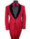 Prom Tuxedo For Men -  Floral Prom Suit - Vienna-Dark-Rojo-Lace - AlbertoNardoniStore