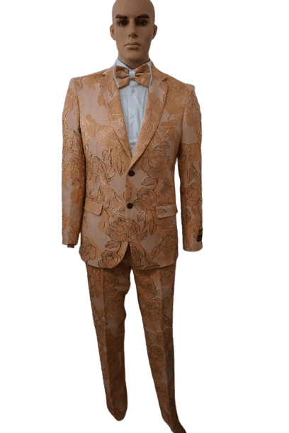 Prom Tuxedo For Men Tan - Prom Suit - AlbertoNardoniStore