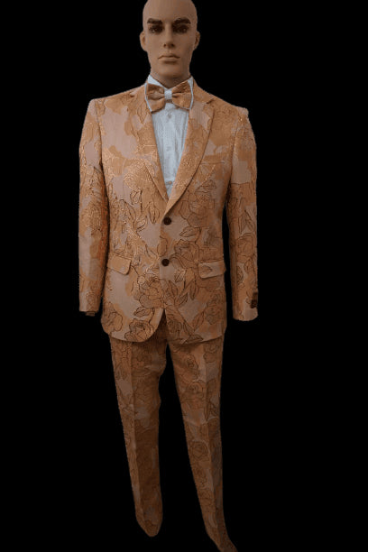 Prom Tuxedo For Men Tan - Prom Suit - AlbertoNardoniStore