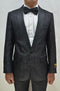 Prom Tuxedo For Men - Vegas Blk/ Blk - AlbertoNardoniStore