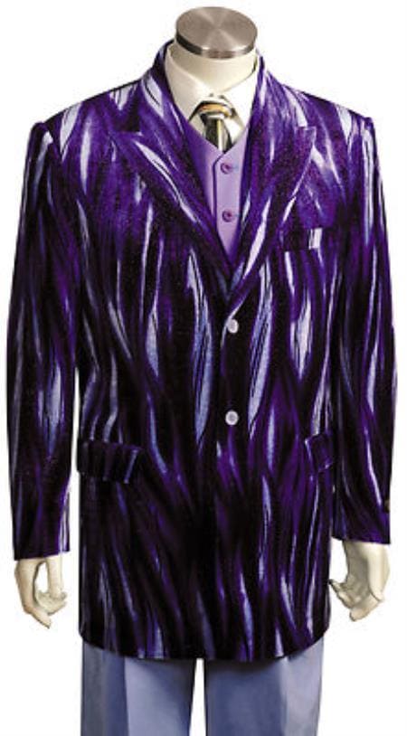 Purple Pimp Suit - AlbertoNardoniStore